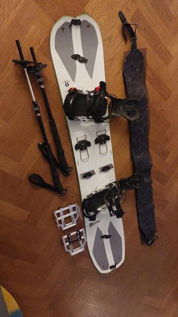 Splitboard set - Nitro vertical split 158 beschikbaar voor biedingen