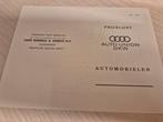 Nederlands 1964 Auto Union DKW Munga prijslijst F11 F12 F102, Ophalen of Verzenden, Zo goed als nieuw, Audi
