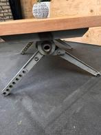 Retro salontafel / circulair (90 x 50 cm), Ophalen, Gebruikt, 100 tot 150 cm, Xx