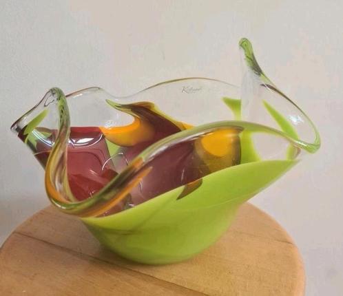 Kisslinger, glas design schaal, Antiek en Kunst, Kunst | Designobjecten, Ophalen of Verzenden