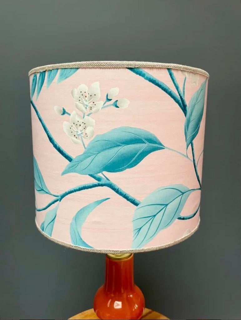 Handgemaakte Harlequin Lampenkap, Ophalen of Verzenden, Nieuw, Overige materialen, Minder dan 50 cm