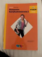 Elementaire Bedrijfsadministratie - deel 2, Boeken, Verzenden, Zo goed als nieuw, Overige niveaus, Nederlands