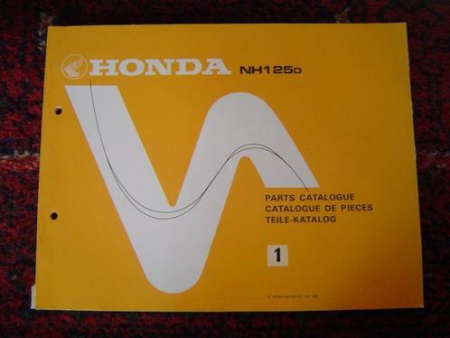 Honda NH125 D 1983 scooter parts catalogue NH 125, Motoren, Handleidingen en Instructieboekjes, Honda, Ophalen of Verzenden