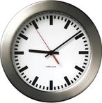 Wandklok - Karlsson - 20cm - Chrome - Digitaal, Ophalen of Verzenden, Zo goed als nieuw, Digitaal, Wandklok