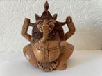 Ganesha Shiva - fraaie kwaliteit houtsnijwerk, Antiek en Kunst, Verzenden