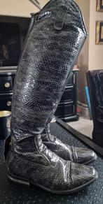 Petrie rijlaarzen croco grijs, Ophalen of Verzenden, Dressuur, Schoeisel