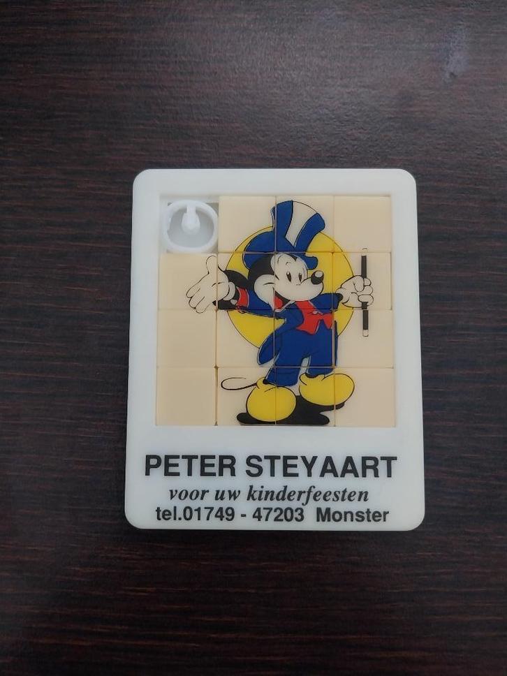 schuifpuzzel Peter Steyaart, Hobby en Vrije tijd, Denksport en Puzzels, Gebruikt, Overige typen, Minder dan 500 stukjes, Verzenden