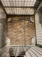 Draadstaal rolcontainer - 800x800x1800mm, Ophalen, Gebruikt