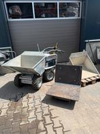 Truxta dumper 450kg elektrisch, Tuin en Terras, Kruiwagens, Ophalen, Zo goed als nieuw, Elektrisch