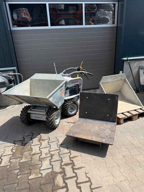 Truxta dumper 450kg elektrisch, Tuin en Terras, Kruiwagens, Zo goed als nieuw, Elektrisch, Ophalen