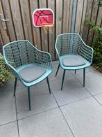 2 stoelen met zitkussen van Kwantum, Ophalen, Zo goed als nieuw, Kunststof