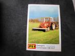Tractor folder PZ zweegers CM 215 F frontaanbouw, Boeken, Catalogussen en Folders, Ophalen of Verzenden, Zo goed als nieuw