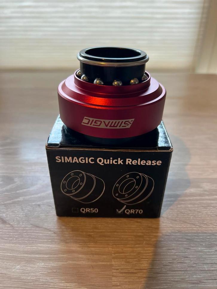 Simagic QR70 Quick Release - Nieuw, Spelcomputers en Games, Games | Pc, Nieuw, Racen en Vliegen, 1 speler, Vanaf 3 jaar, Ophalen of Verzenden