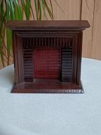 Houten haard poppenhuis 1:12, Verzamelen, Poppenhuizen en Toebehoren, Verzenden, Gebruikt, Poppenhuis