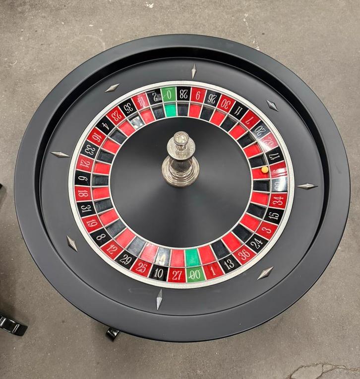 Professioneel 82cm Roulette wiel, Hobby en Vrije tijd, Gezelschapsspellen | Overige, Zo goed als nieuw, Ophalen
