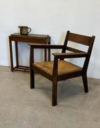 Vintage stoel, Huis en Inrichting, Stoelen, Ophalen, Riet of Rotan, Gebruikt, Bruin