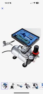 Airbrush, Doe-het-zelf en Verbouw, Compressors, Minder dan 25 liter, Ophalen of Verzenden, 6 tot 10 bar, Minder dan 200 liter/min