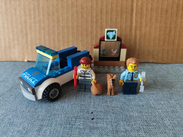 Lego 60241 Police Dog Unit, Kinderen en Baby's, Speelgoed | Duplo en Lego, Zo goed als nieuw, Lego, Complete set, Ophalen of Verzenden