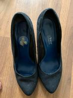 Mooie sleehak pumps zwart mt 40, Ophalen, Zwart, Schoenen met hoge hakken, Gedragen