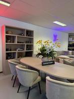 Luxe Beige Oak Wandkast - Vakkenkast Sand 220x40x160cm NIEUW, Oosterbaan, Info@oosterbaanwonen.nl, Venus 31 8448CE Heerenveen