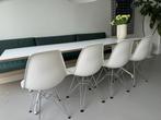 4x Vitra Eames DSR wit originele stoelen, Huis en Inrichting, Stoelen, Wit, Zo goed als nieuw, Ophalen