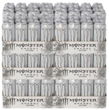 monster energie bulk 120 blikjes (1,60 per blikje) +- 70 kg  beschikbaar voor biedingen