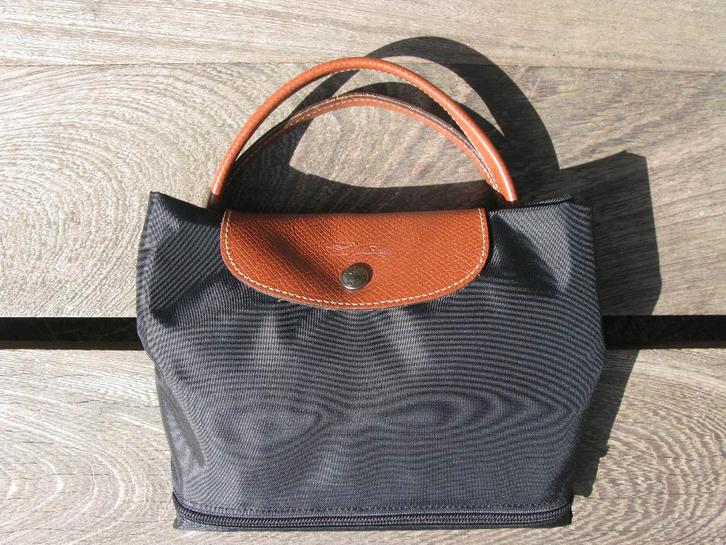 LONGCHAMP TAS " LE PLIAGE ORIGINAL ", Sieraden, Tassen en Uiterlijk, Tassen | Damestassen, Zo goed als nieuw, Handtas, Zwart, Ophalen of Verzenden