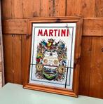Spiegel pubspiegel Martini origineel 51,5 x 65,5 cafe café, Ophalen, Gebruikt, Minder dan 100 cm, Rechthoekig