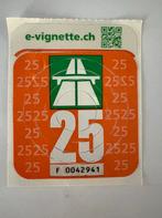 Autovignet Zwitserland 2025 wintersport., Tickets en Kaartjes, Drie personen of meer