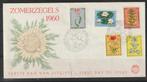 Eerstedag-envelop 1960 Zomerzegels bloemen FDC 43, Postzegels en Munten, Postzegels | Nederland, Na 1940, Verzenden, Gestempeld