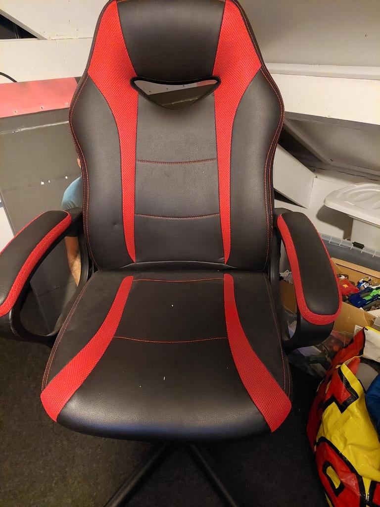 Game stoel /bureau stoel, Ophalen of Verzenden, Zo goed als nieuw, Zwart