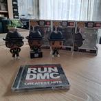 run dmc 3 x funko pop met cd nr 199&200&201, Ophalen of Verzenden, Zo goed als nieuw