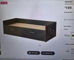Ikea bed met ombouw en matras, Huis en Inrichting, Slaapkamer | Matrassen en Bedbodems, Ophalen, Eenpersoons, Zo goed als nieuw