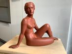 Beeld keramiek vrouw naaktfiguur Cortendorf Strunz sculptuur, Antiek en Kunst, Kunst | Beelden en Houtsnijwerken, Ophalen of Verzenden
