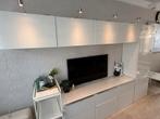 Modern Wit Tv-Meubel met Opbergruimte, Huis en Inrichting, Kasten | Wandmeubels, Ophalen, Kunststof, 200 cm of meer, 300 cm of meer