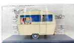 Caravan Eccles 1962 tourist Kuifje 1/24 voitures TINTIN # 51, Hobby en Vrije tijd, Modelauto's | 1:24, Verzenden, Nieuw, Auto