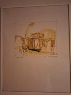 Ben Bodt litho handgesigneerd, Antiek en Kunst, Kunst | Schilderijen | Abstract, Ophalen of Verzenden
