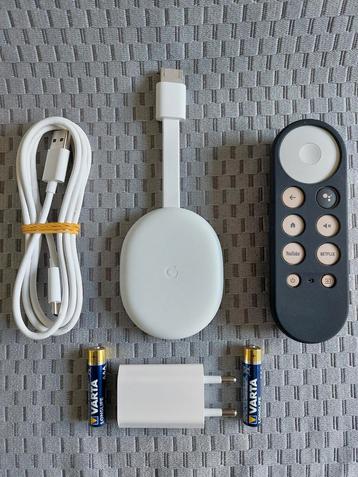 Google Chromecast 4K HDR met Google TV  beschikbaar voor biedingen