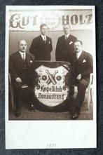 Fotokaart Kegelclub Donaustrand, 1930, Gut Holz, Verzamelen, Sport en Spel, Ongelopen, 1920 tot 1940, Verzenden