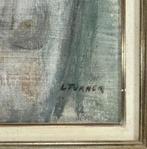 803. Olieverfschilderij, L. Turner – midden 20e eeuw, Antiek en Kunst, Ophalen of Verzenden