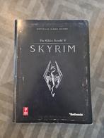 Skyrim Official Game Guide - The Elder Scrolls V, Role Playing Game (Rpg), Gebruikt, Ophalen of Verzenden, 1 speler
