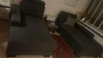 Chaise longue/dubbelbed slaapmogelijkheid, Huis en Inrichting, Banken | Sofa's en Chaises Longues, Ophalen, Gebruikt, Eenpersoons