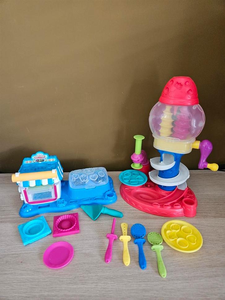 Playdoh set, klei, Kinderen en Baby's, Speelgoed | Educatief en Creatief, Gebruikt, Ophalen of Verzenden