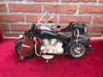 curiosa: blikken zijspan motor, Ophalen of Verzenden