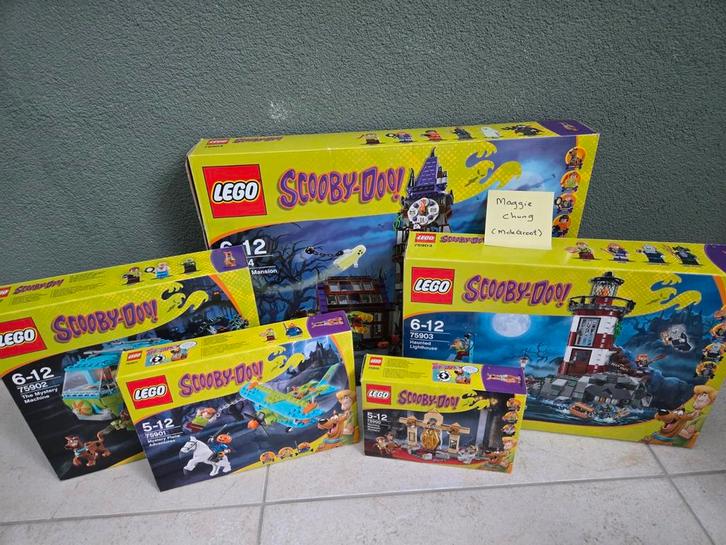 Lego Scooby-Doo - Complete Collectie, Kinderen en Baby's, Speelgoed | Duplo en Lego, Zo goed als nieuw, Lego, Complete set, Ophalen of Verzenden