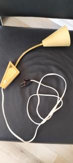 Vintage Deens wandlampje met koper in mooie staat, Huis en Inrichting, Lampen | Wandlampen, Ophalen of Verzenden, Gebruikt, Metaal