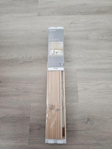 Houten jaloezie 60x180x35 cm nieuw in doos beschikbaar voor biedingen