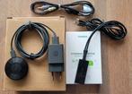 Google Chromecast Audio + accesoires, Audio, Tv en Foto, Mediaspelers, Ophalen of Verzenden, Zo goed als nieuw, Zonder harde schijf