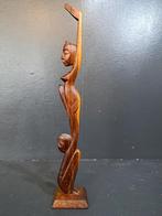 Balinees houtsnijwerk art deco stijl, Antiek en Kunst, Kunst | Beelden en Houtsnijwerken, Ophalen of Verzenden