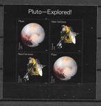 USA 2016 Blok Pluto Explored Scott #5077/78 postfris zie sca, Ophalen of Verzenden, Postfris, Noord-Amerika